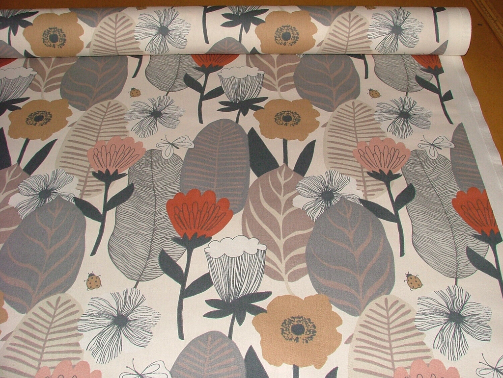 4.1 Metres iLiv Blooma Cameo Curtain Upholstery Cushion Roman Blind Fabric