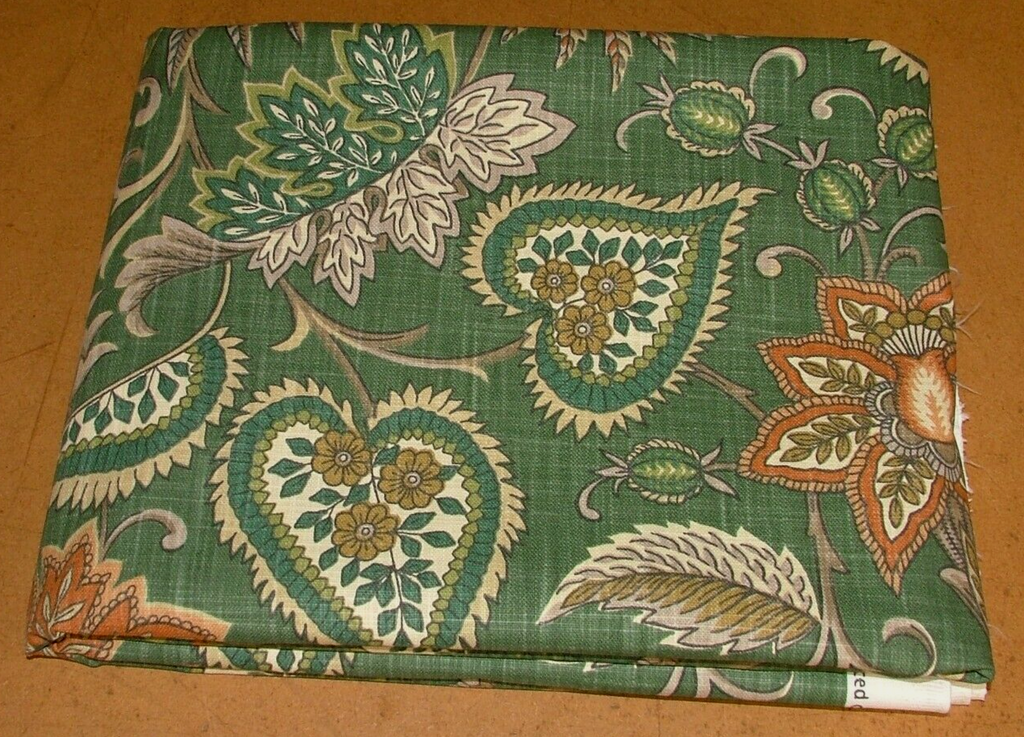 3.5 Metres iLiv Silk Road Spruce Cotton Fabric Cushion Curtain Upholstery