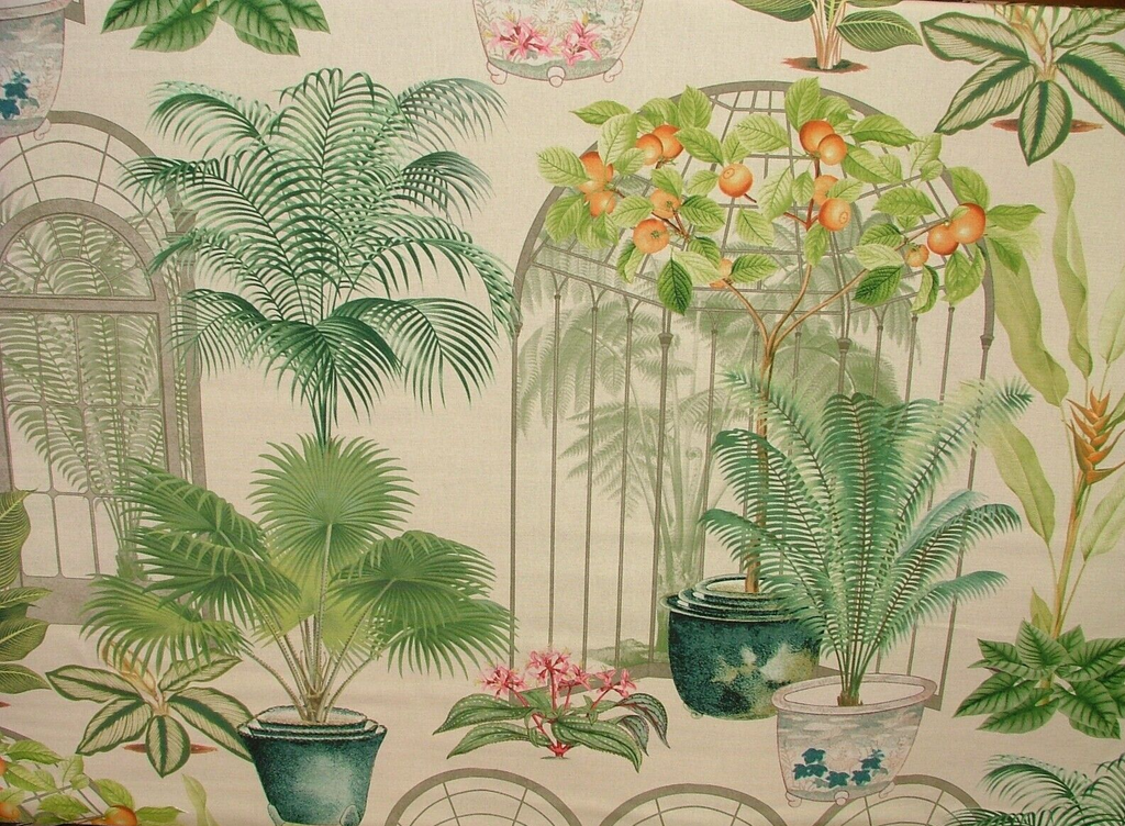 3 Metres iLiv Victorian Glasshouse Spruce Fabric Cushion Curtain Upholstery