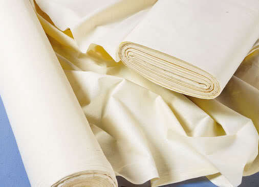 Premium Quality Ivory Cream Insulating Thermal Curtain Lining Fabric Per Metre