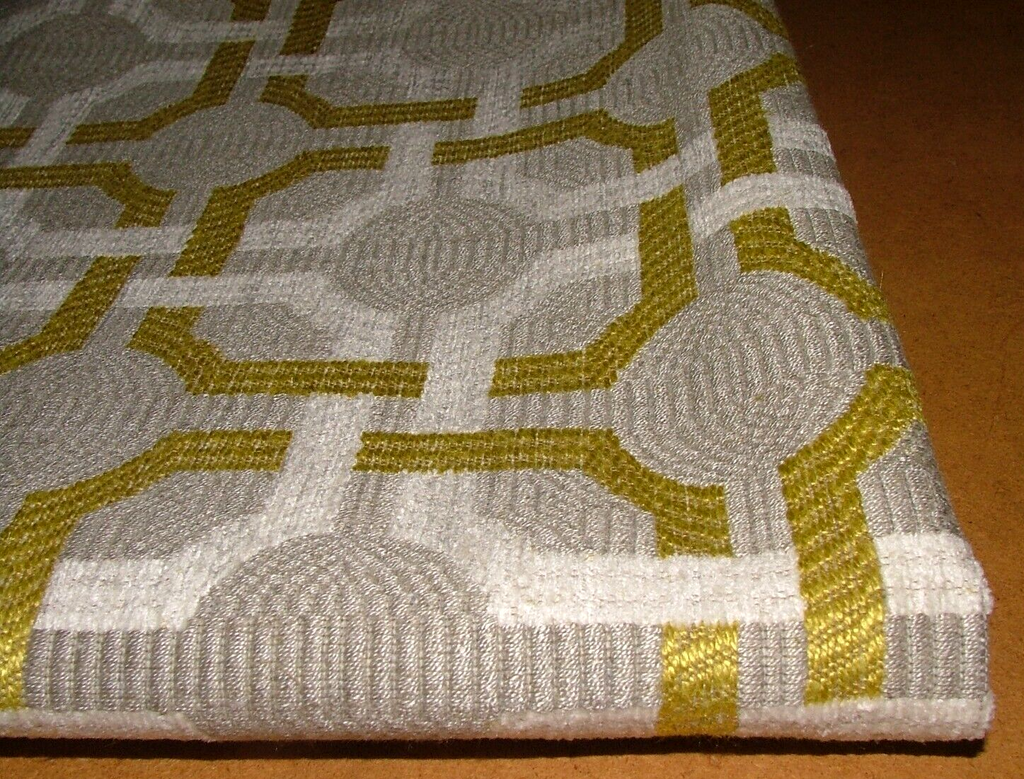 59cms Romo Orton Wasabi Geometric Weave Fabric Upholstery RRP £66.08