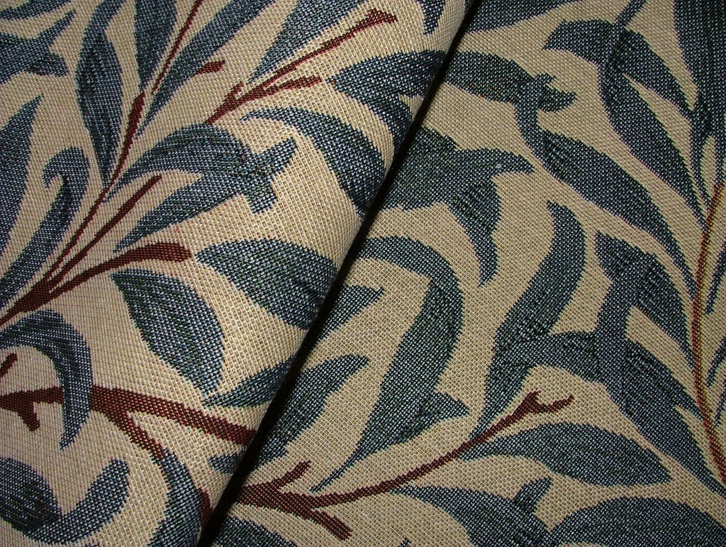 William Morris Willow Bough Blue Tapestry Curtain Upholstery Cushion Fabric