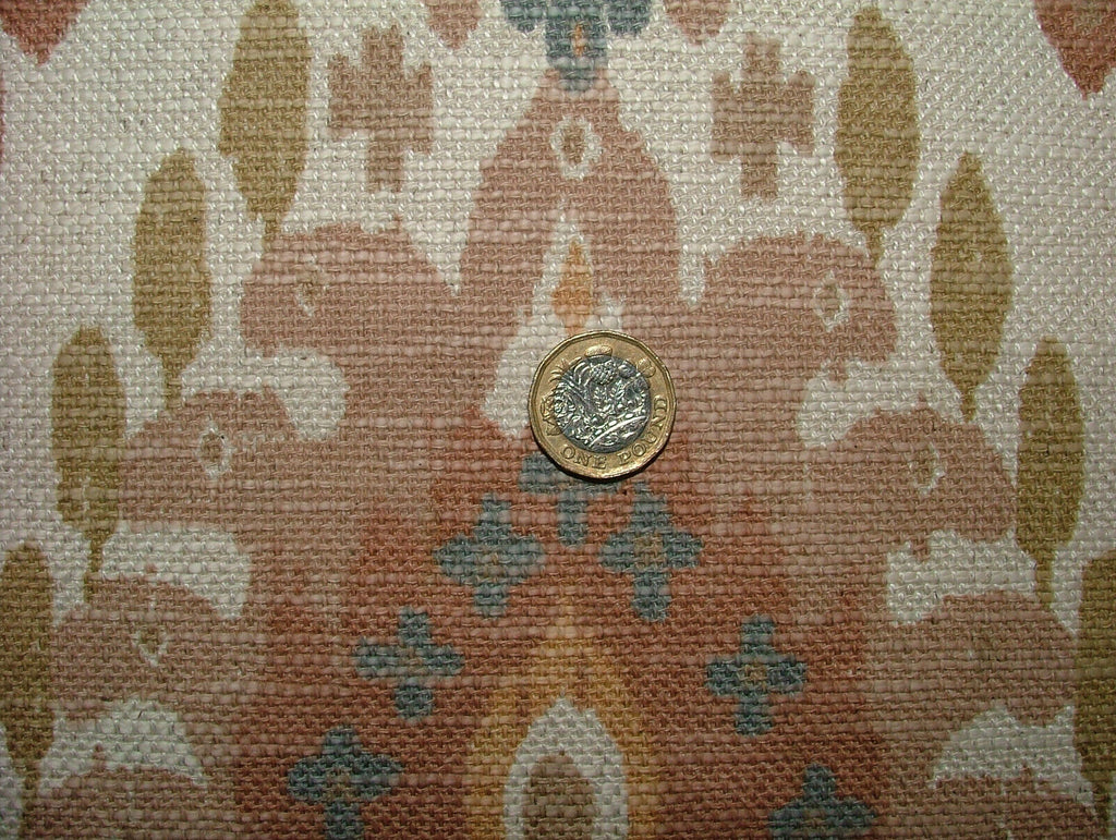 2.5 Metres iLiv Boho Shell Linen Blend Cotton Curtain Upholstery Fabric