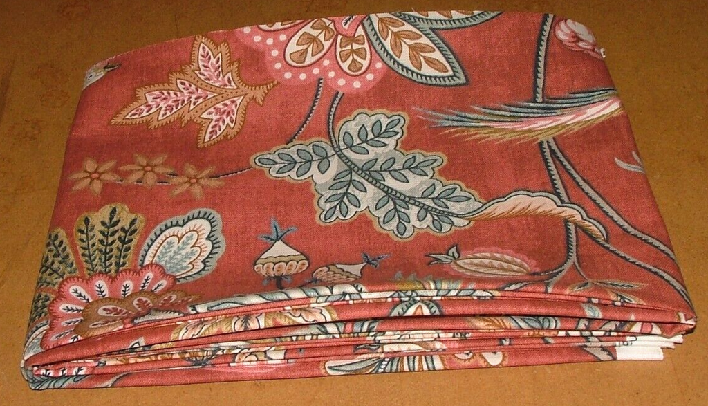 2.9 Metres Chanterelle Auburn Woven Cotton Fabric Cushion Curtain Upholstery