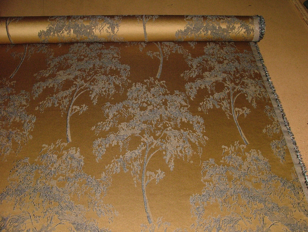 2.8 Metres Imari Gilt Tree Jacquard Curtain Upholstery Cushion Fabric