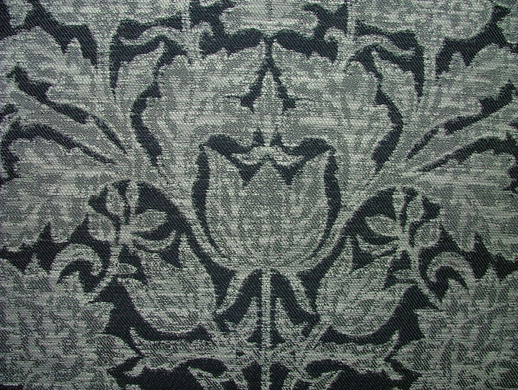 35 Metres Riverhill Indigo Blue Woven Jacquard Fabric Curtain Upholstery Cushion