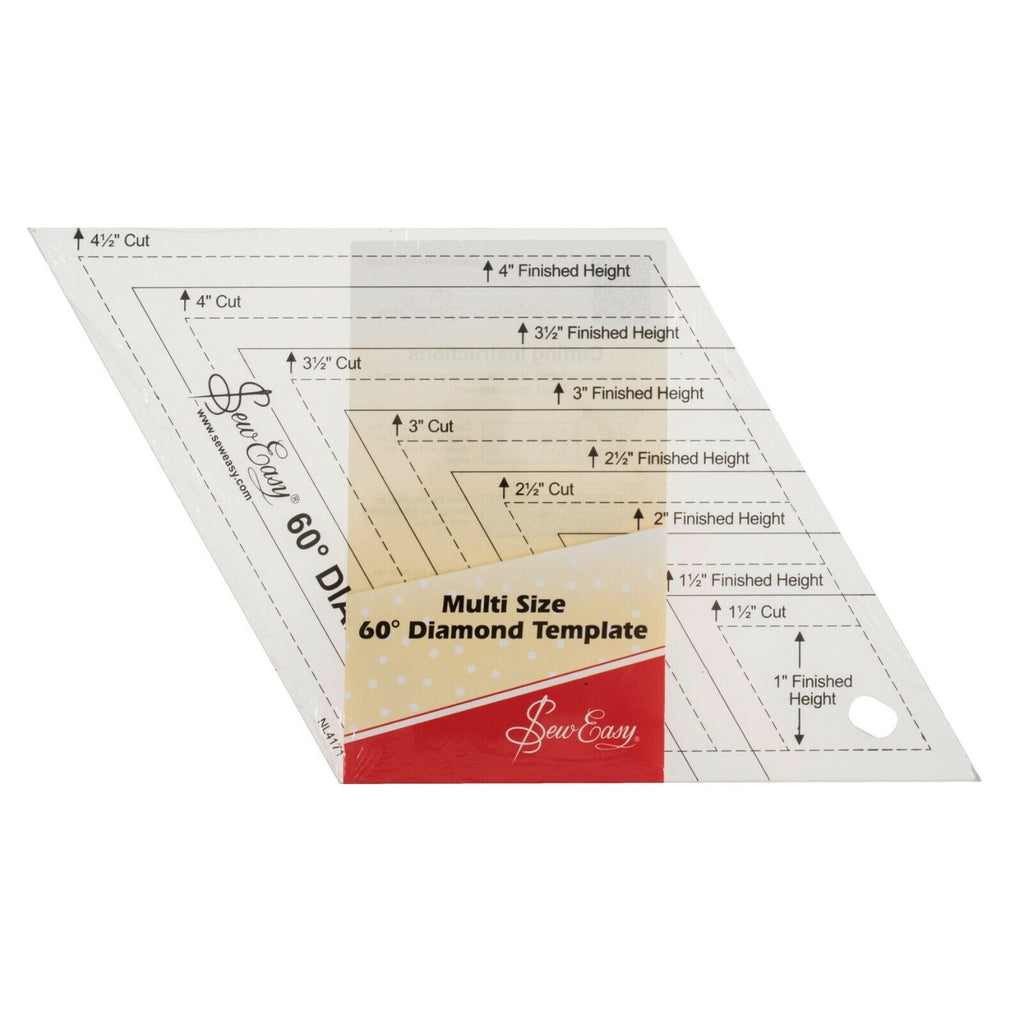 Sew Easy Quilters Craft Patchwork Square / Rectangle Ruler Various Sizes