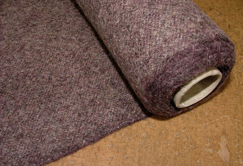 1.9 Metres 100% Wool Harlow Heather Fabric Curtain Upholstery Cushion