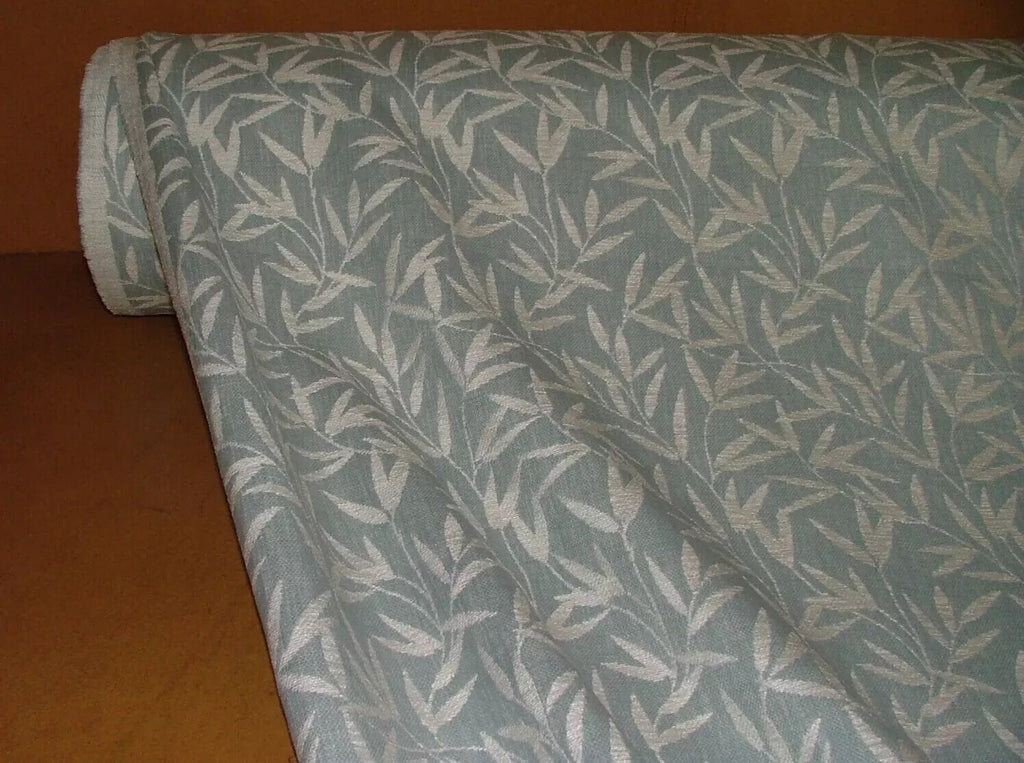 14 Metres Laura Ashley Willow Leaf Chenille Sea Spray Fabric Curtain Upholstery7