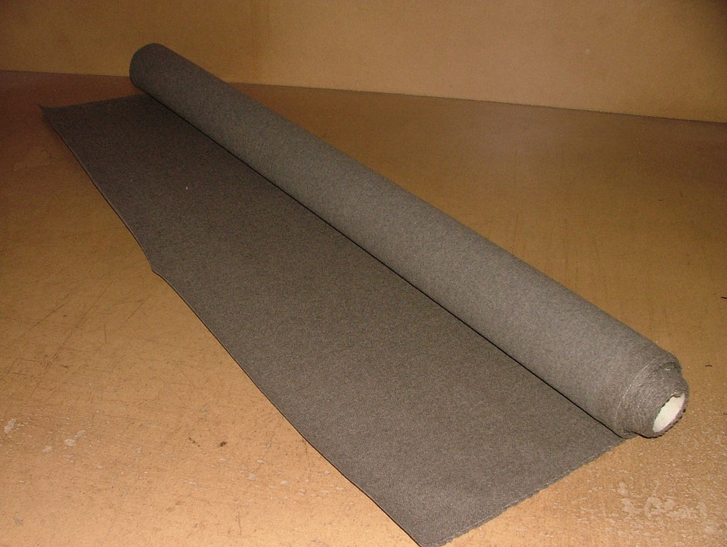 100% Wool Upholstery Fabric Romo Coffee Brown Flame Retardant - 6.2  Metre Roll1