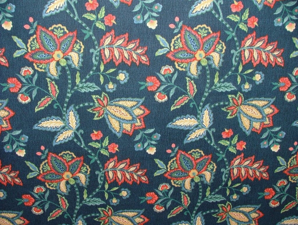 100% Cotton Curtain Fabric iLiv 4.4 Metres Maharishi Midnight Upholstery Cushion0