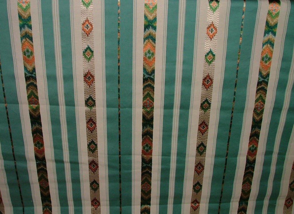 1 Metre iLiv Siris Aquarelle Woven Jacquard Curtain Upholstery Ikat Fabric6