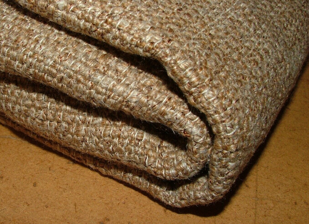 1 Metre Mark Alexander Romo Moccasin Linen Wool Fabric Upholstery RRP £175.50