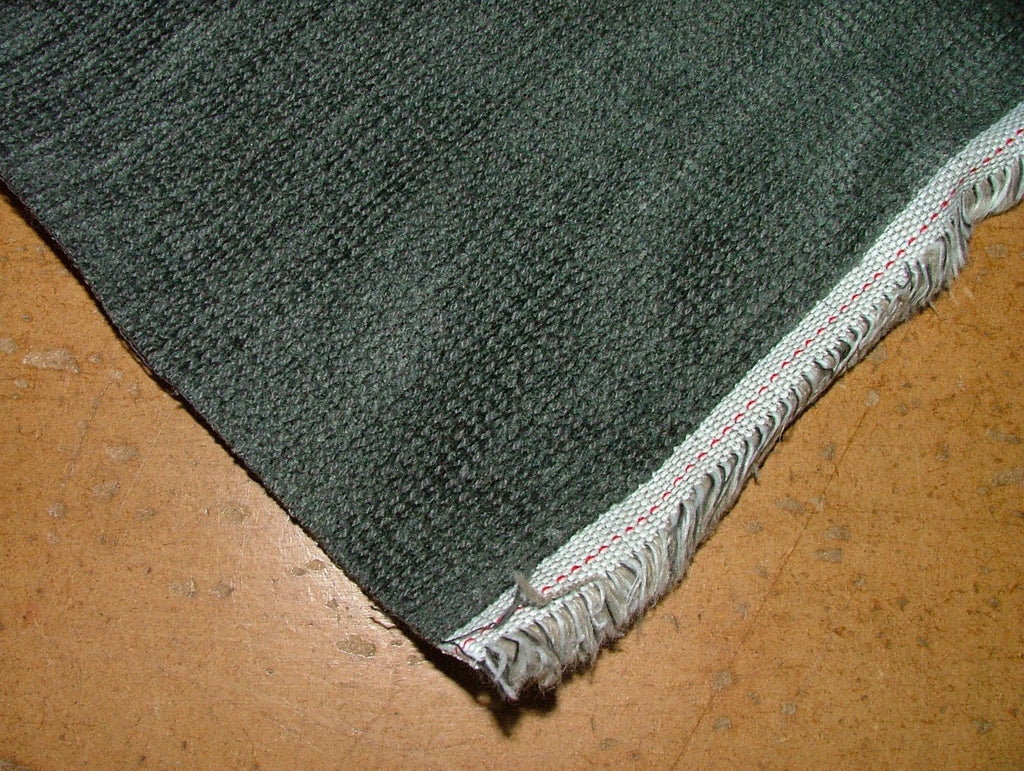 Mark Alexander Romo Fabric FEZ SLATE GREY CHENILLE Upholstery Cushion  1.5 Metre3