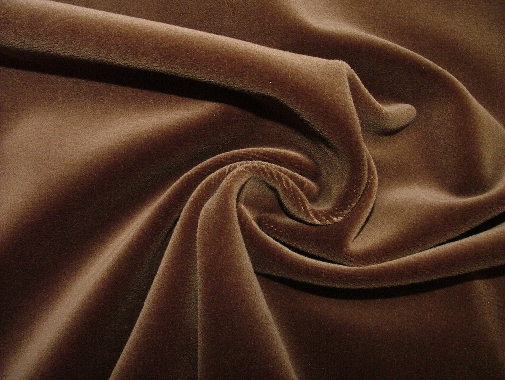 11 Metres Romo Frieda Umber Velvet Fabric Curtain Upholstery RRP £1375.00