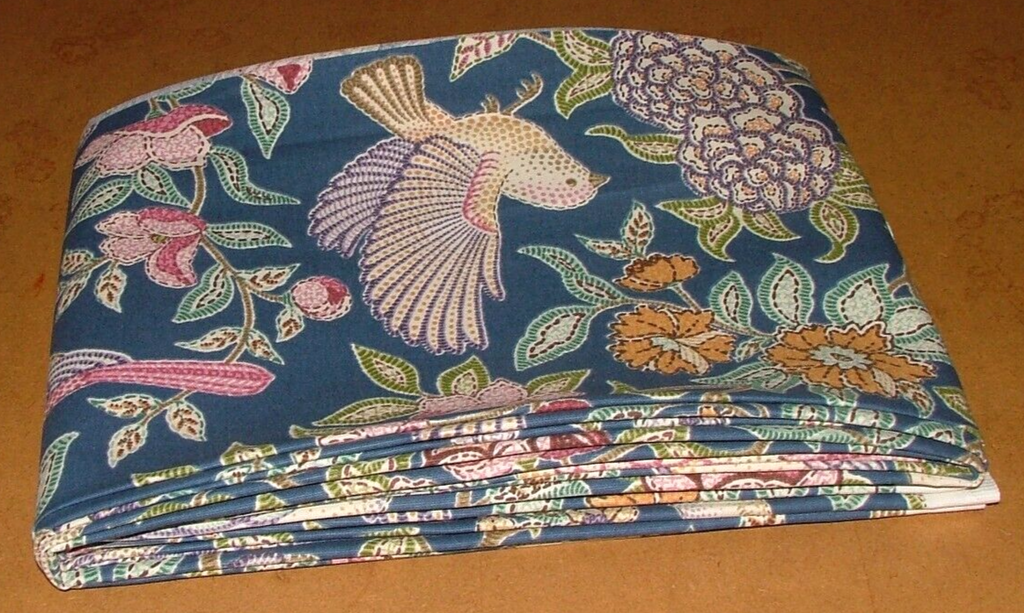 4.7 Metres iLiv Heritage Midnight Cotton Fabric Cushion Curtain Upholstery Use