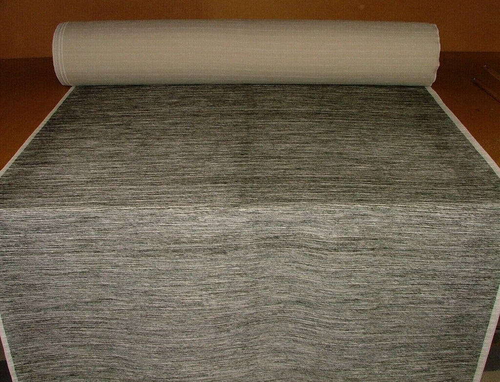 Zinc Textiles Araujo Greyscale Chenille Fabric Upholstery Curtain RRP £150.00 PM