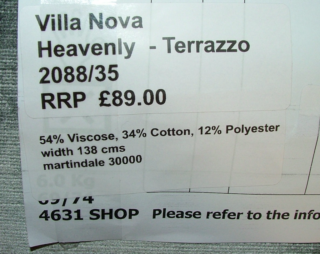 Romo Heavenly Terrazzo Velvet Fabric Curtain Upholstery RRP £979.00 -  11 Metres4