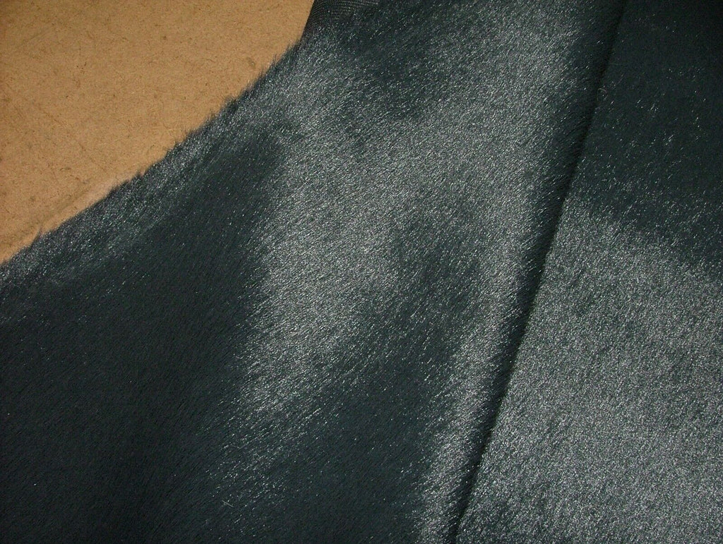 5 Metres Zinc Delectable Ink Faux Fur Fabric Curtain Cushion Upholstery RRP £600