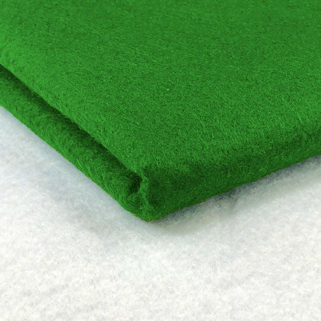 3mm Extra Thick Felt Baize Poker Bridge Card Craft Table Fabric Solid 91cm Wide