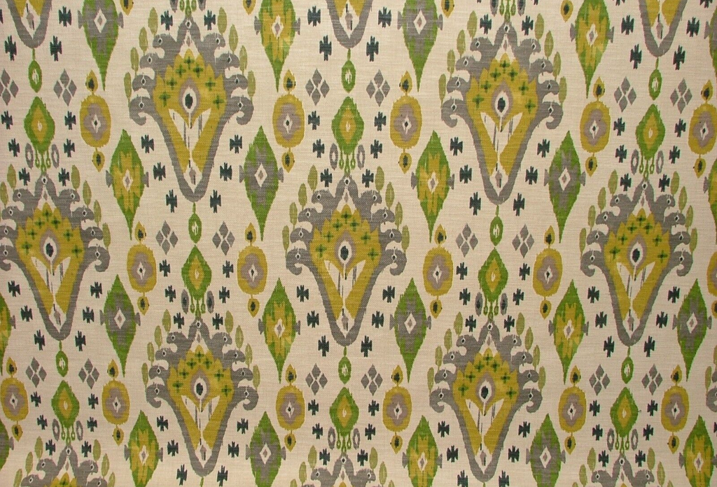 4 Metres iLiv Boho Citrine Linen Blend Cotton Curtain Upholstery Fabric