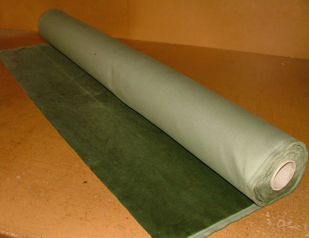 10 Metre Romo Verde Green Velvet Fabric Curtain Upholstery Cushion RRP £1650.001