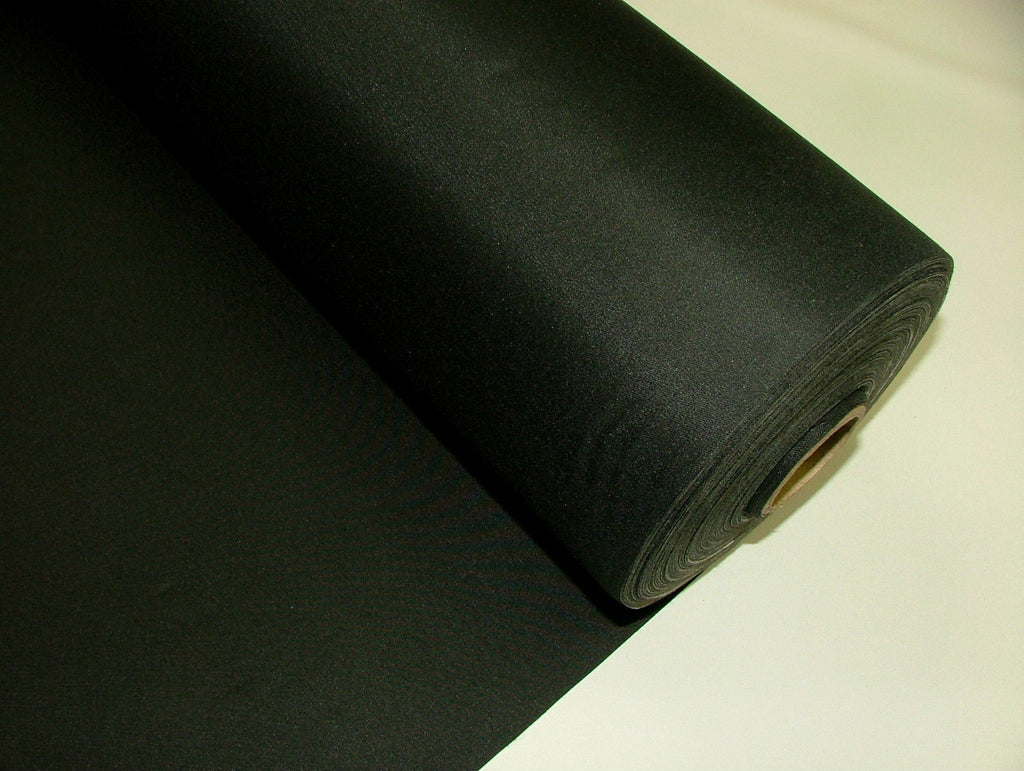 BLACK 3 Pass Black Out Blackout Material Thermal Curtain Lining Fabric FREE P&P