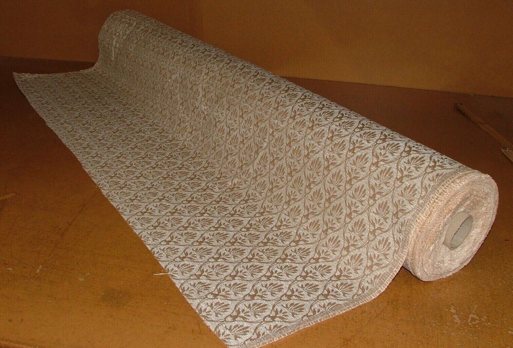 38 Metres Heritage Natural Chenille Fabric Upholstery Cushion Curtain FULL ROLL