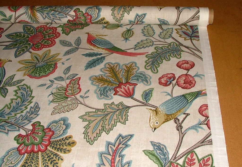 3.3 Metres Chanterelle Chintz Woven Cotton Fabric Cushion Curtain Upholstery