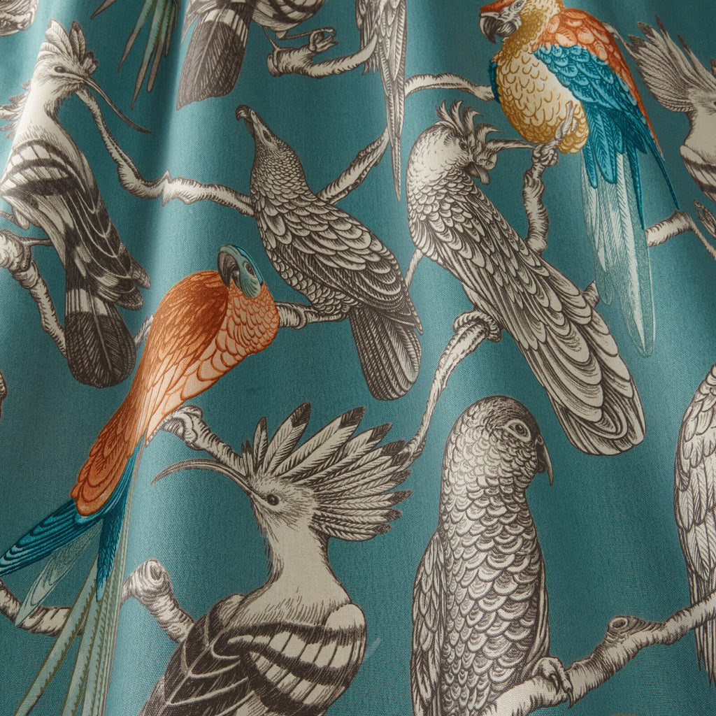 4.8 Metres iLiv Aviary Lagoon Parrot Bird Curtain Upholstery Cushion Fabric