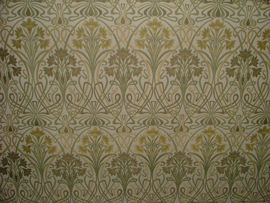 Art Nouveau Thick Jacquard Sand Designer Curtain Upholstery Cushion Use Fabric