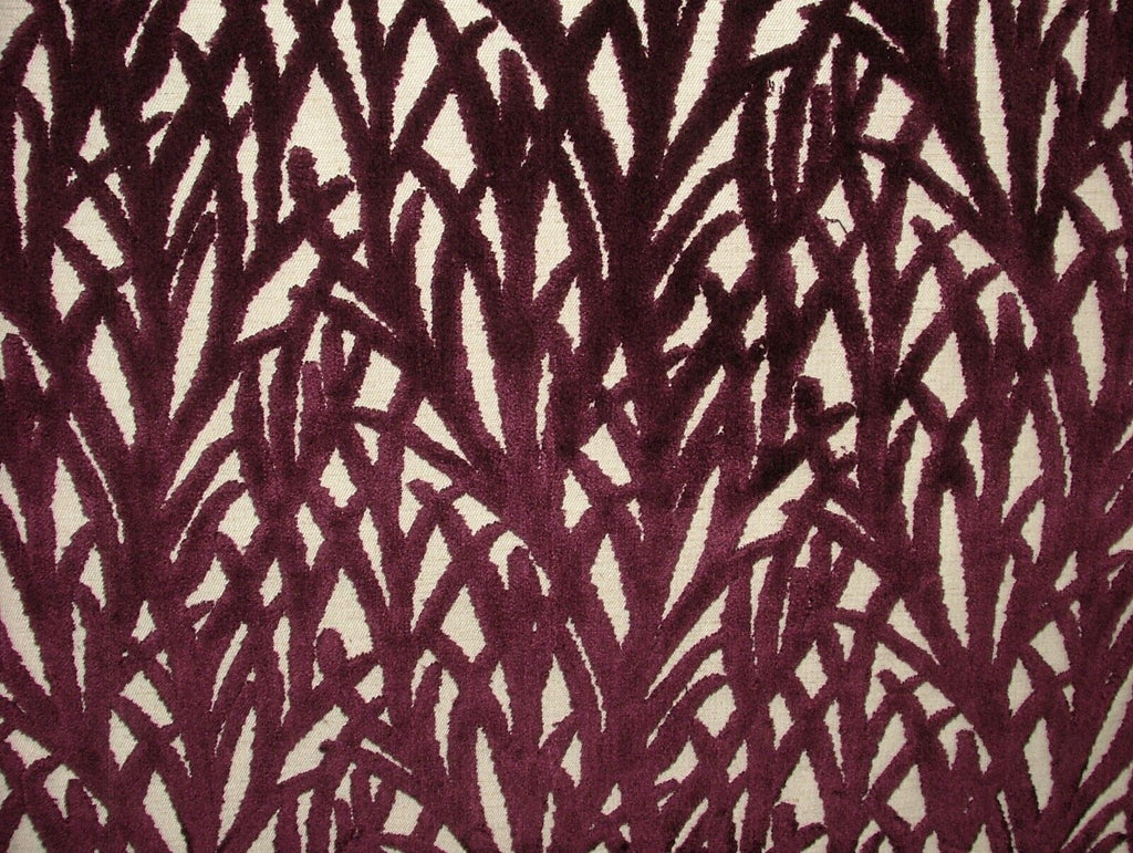 Arboretum  Bilberry Extra Thick Plush Velvet Curtain Upholstery Cushion Fabric