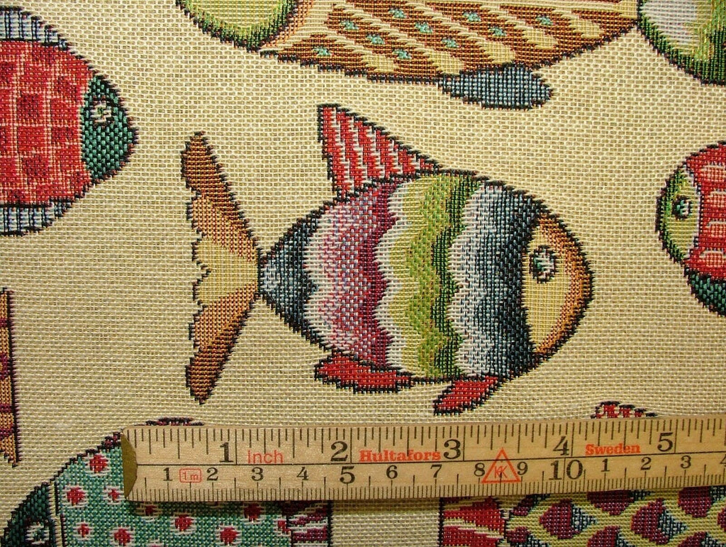 "Animal Tapestry" Designer Fabric Ideal For Upholstery Curtains Cushions Throws