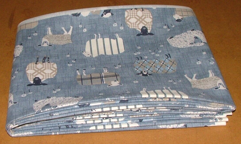 3.3 Metre iLiv Baa Baa Denim 100% Cotton Fabric Cushion Curtain Upholstery