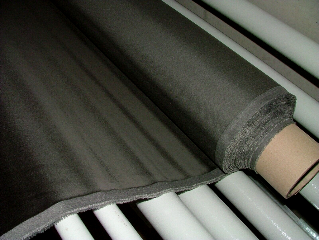 15 Metres Romo Carbon Grey Velvet Fabric Curtain Upholstery Cushion RRP £1590.00