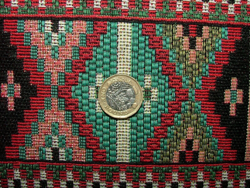 Navajo Indian Extra Thick Tapestry Fabric Curtain Upholstery Cushion Blanket Use