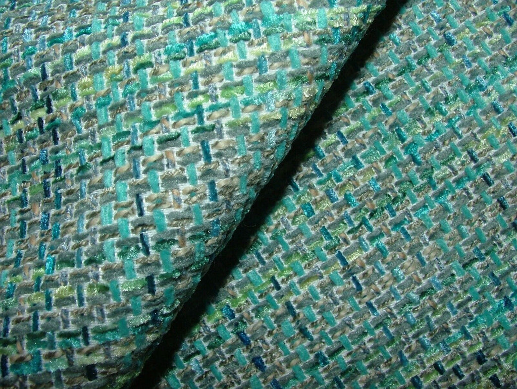 3.7 Metres iLiv Zen Jade Textured Woven Fabric Cushion Curtain Upholstery