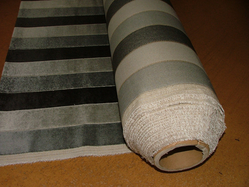 11 Metres Romo Liquorice Velvet Fabric Curtain Upholstery Cushion RRP £1309.003
