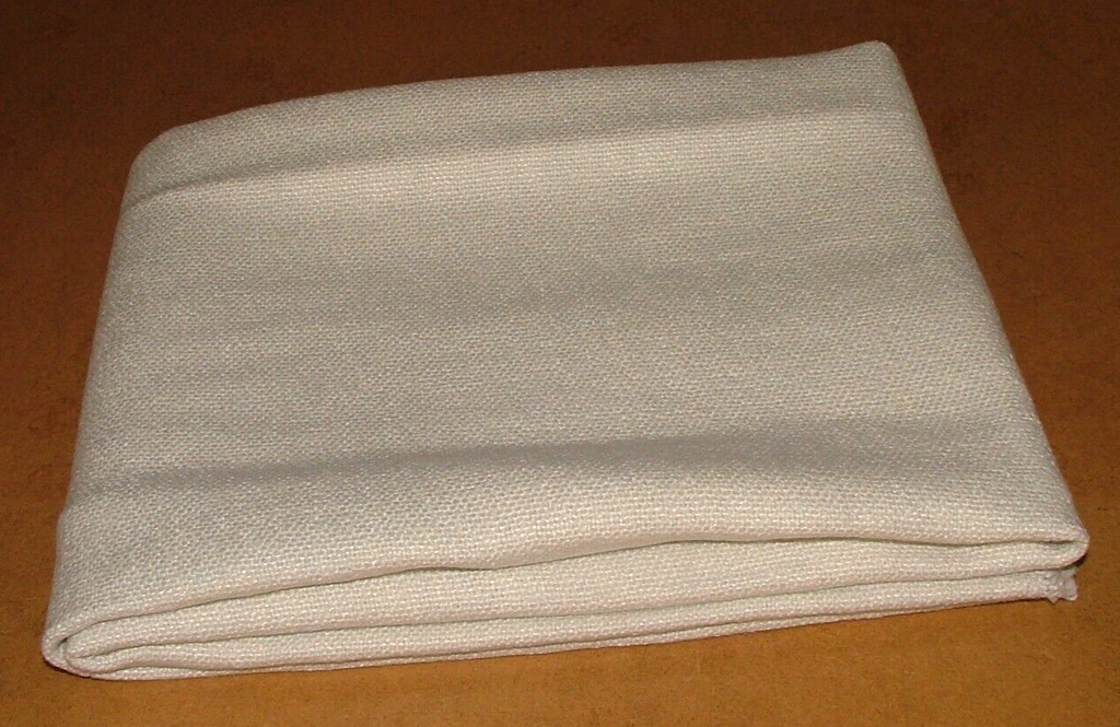 1 Metre Mark Alexander Romo Loom Jasper White  Linen Fabric RRP £191.00