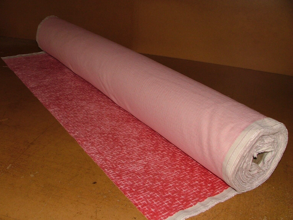 19 Metres Bubble Gum Pink Velvet Fabric Curtain Upholstery Cushion RRP £855.00