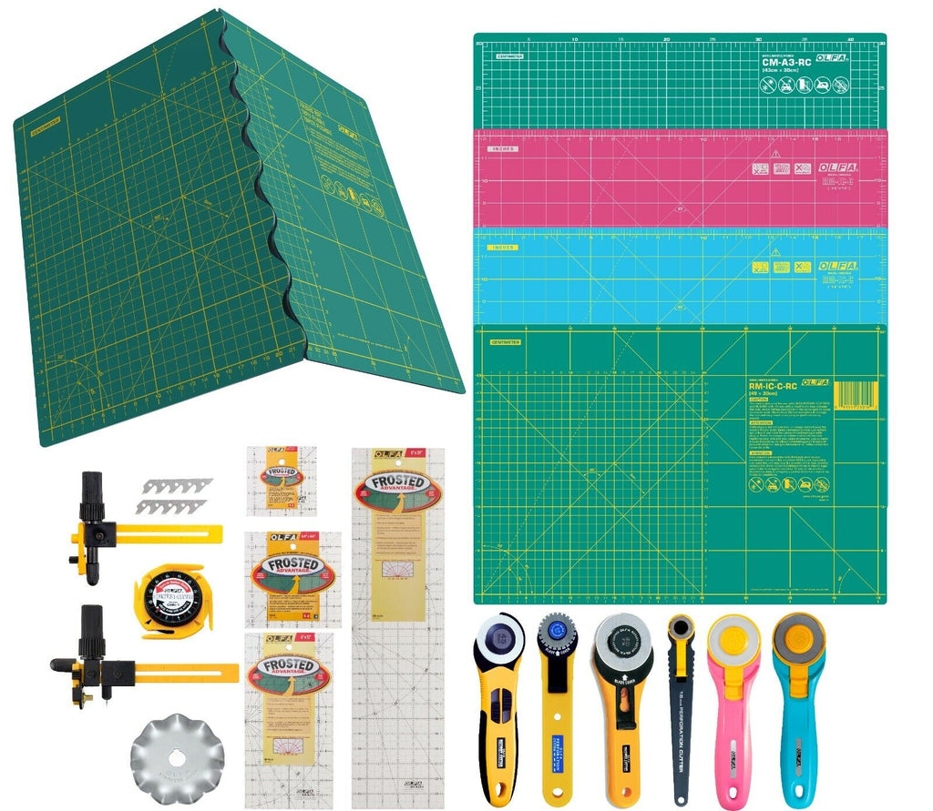 OLFA All Products Available Rotary Cutters Cutting Mats Spare Blades Free Post!