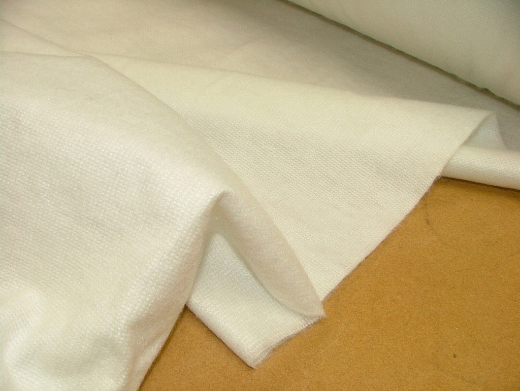 50 Metre Roll Of Medium Weight Curtain Interlining Lining Fabric - Trade Price