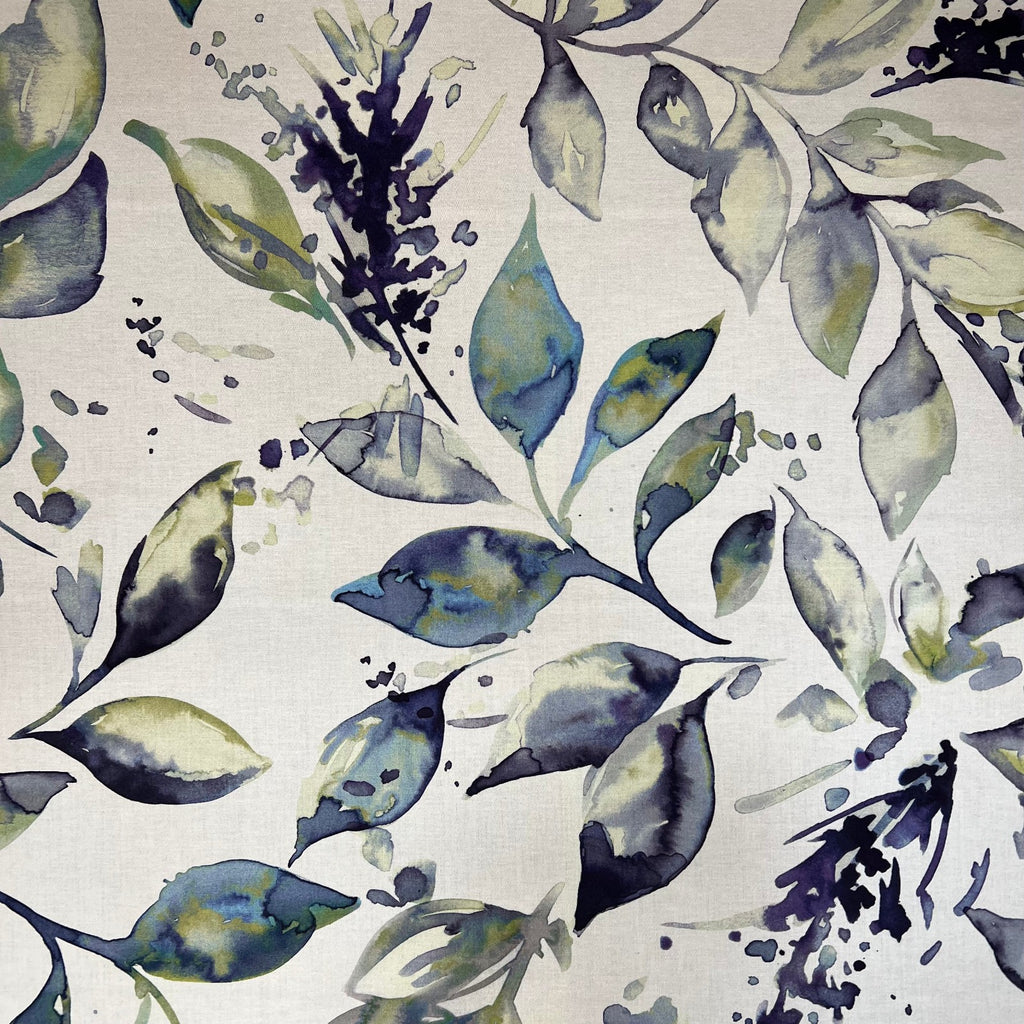 iLiv Cotton Curtain Fabric 5 Metres Andora Iris Cushion Craft Blind Upholstery1