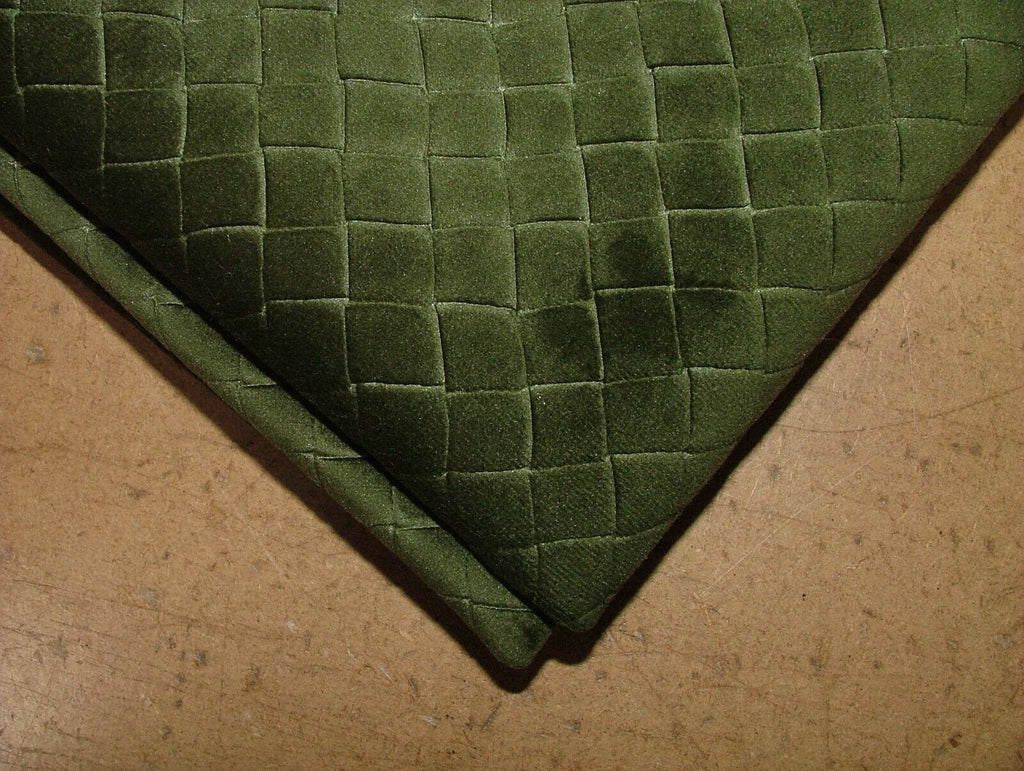 70cms Romo Cachaca Green Faux Suede Fabric Upholstery Cushion RRP £70.00