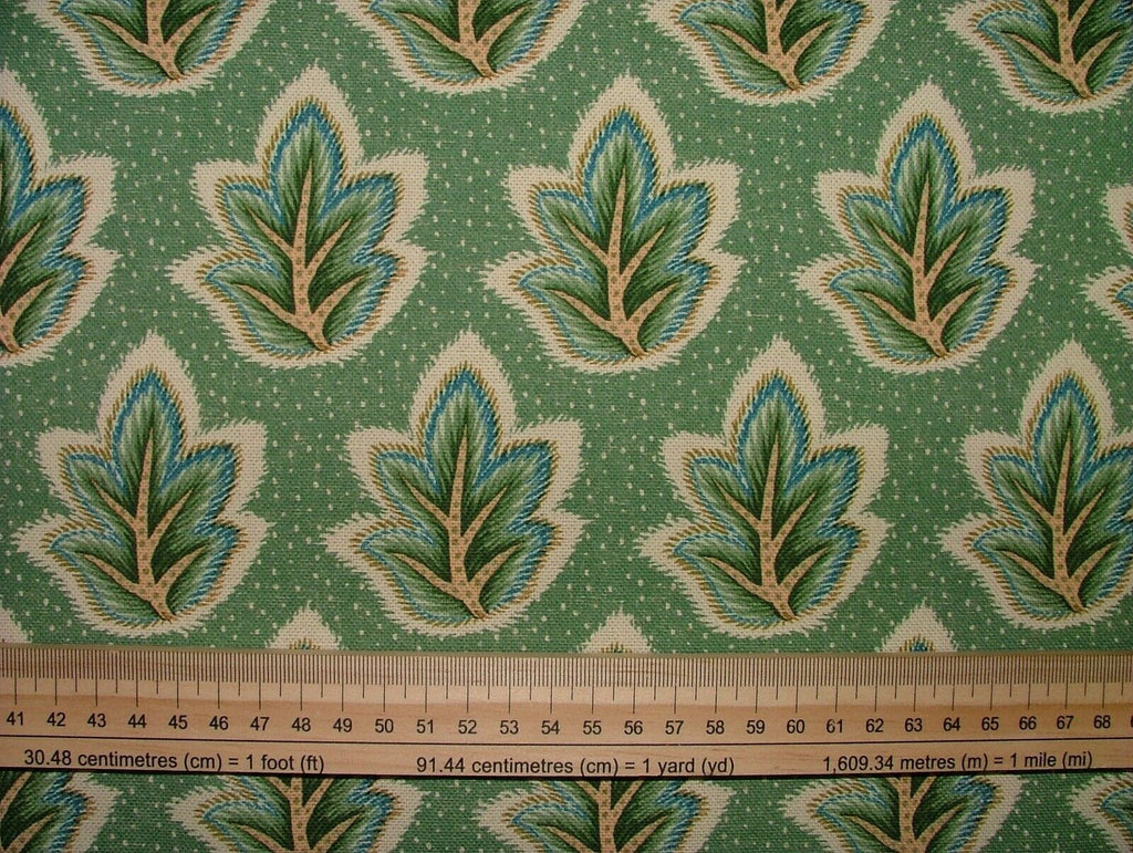 Foliage Fall Leaf 100% Cotton Fabric Curtain Cushion Upholstery Blinds Craft Use