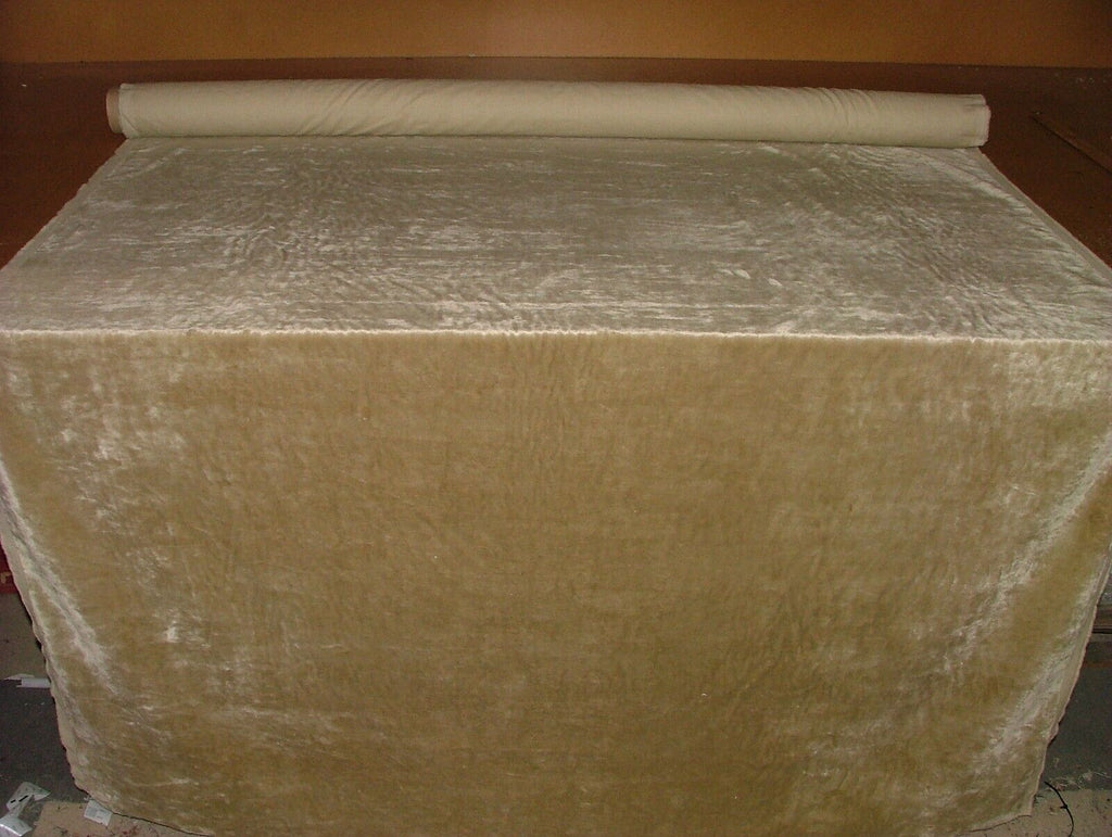 2.3 Metres Romo Jute 100% Linen Velvet Fabric Upholstery Cushion RRP £397.90