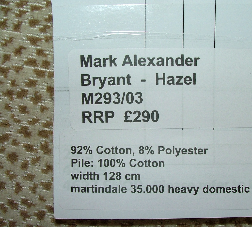 10.2 Mts Romo Hazel Cotton Velvet Fabric Curtain Upholstery Cushion RRP £2958.0010