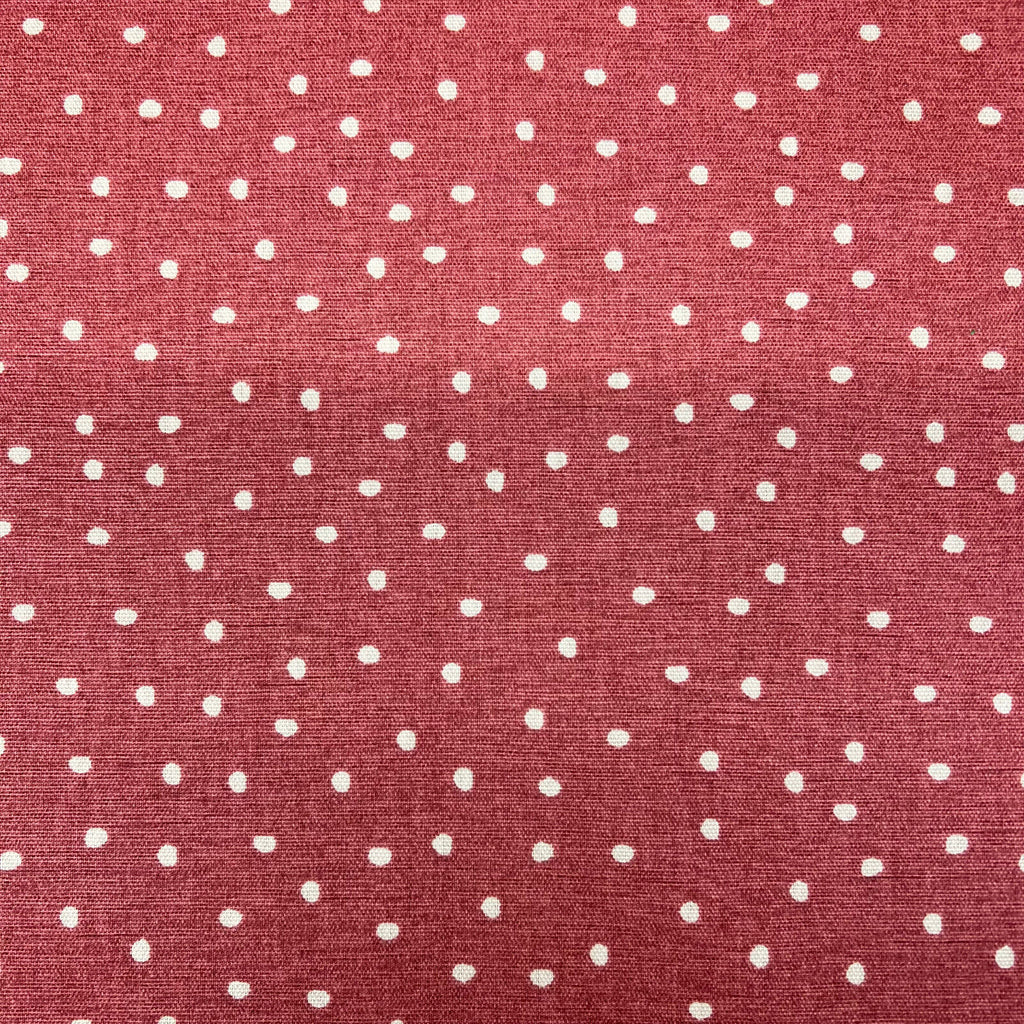 3 Metres iLiv Spotty Gingersnap Cotton Curtain Upholstery Cushion Blind Fabric