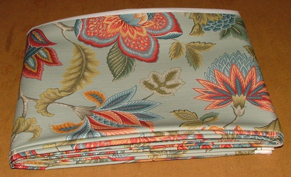 3.1 Metres iLiv Sarita Eau De Nil Woven Cotton Fabric Cushion Curtain Upholstery