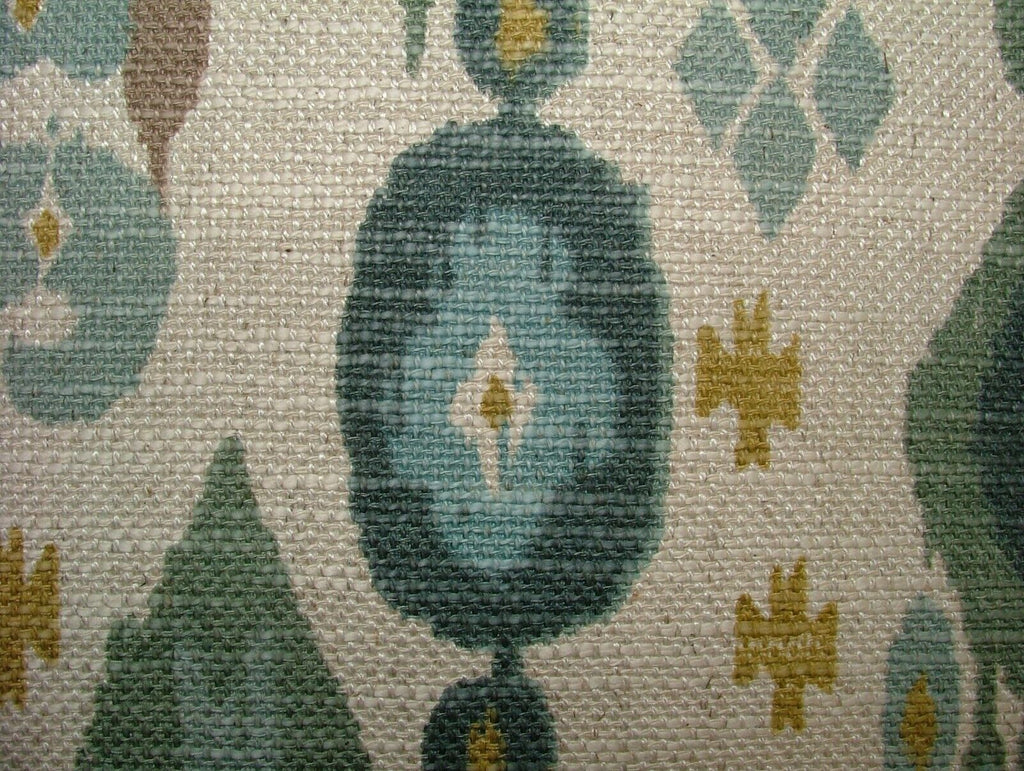 2.5 Metres iLiv Boho Glacier Linen Blend Cotton Curtain Upholstery Fabric